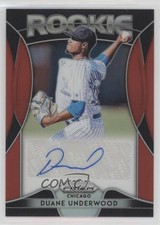 2019 Panini Prizm Rookie Auto Red Prizm Duane Underwood #RA-DU Auto 1u6