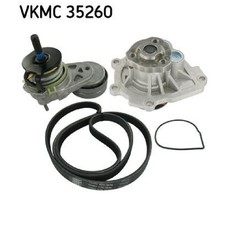 Wasserpumpe + Keilrippenriemensatz für Fiat Croma 194 Stilo 192 | 24116322