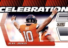2025 Panini Score Celebration #C-BNI Bo Nix