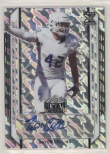 2021 Leaf Metal Draft Silver Marble 16/60 Zaven Collins #BA-ZC1 Auto 0c6