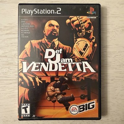 Def Jam Vendetta PS2 PlayStation 2 Complete CIB - Tested