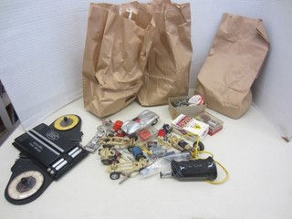Vintage SLOT CAR PARTS/MOTOR Lot 1/32 Scale maybe 1/24