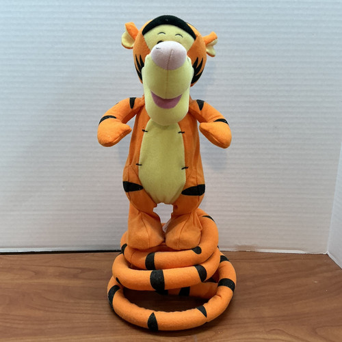 Disney Bouncing Tigger Bounces Sings Talks 100% Tested Winnie the Pooh
