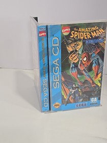 Amazing Spider-Man vs. The Kingpin Sega CD Manual w/ Reg Card CIB Authentic