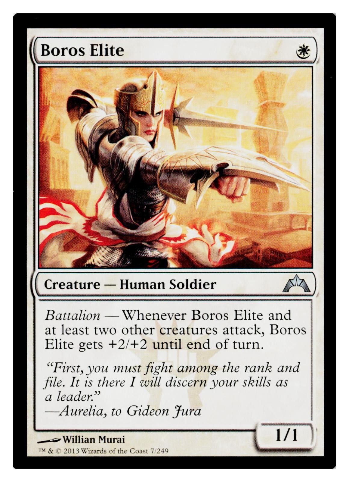 Boros Elite 7 Uncommon Gatecrash Magic: The Gathering Near Mint