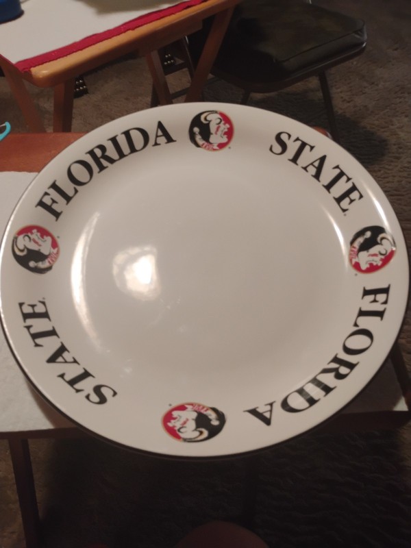 PFALTZGRAFF 12.5" FLORIDA STATE SERVING PLATTER
