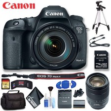 Canon EOS 7D Mark II DSLR Camera with 18-135mm f/3.5-5.6 IS USM Lens  W-E1