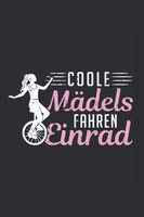 "Einrad Notizbuch 6X9\" 120 Seiten FüR MäDchen, Einradfahrer, Skizzenbuch"