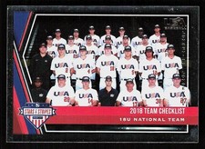 2018 Panini Stars & Stripes #28 USA Baseball 18U National Team Longevity