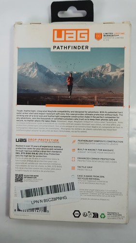 UAG iPhone 16 Case 6.1" Pathfinder Clear - Magnetic Rugged Shockproof Anti-Slip - Picture 2 of 5