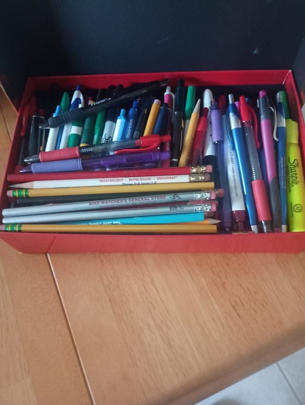 LARGE LOT (125) Pens Pencils Markers Highlighters