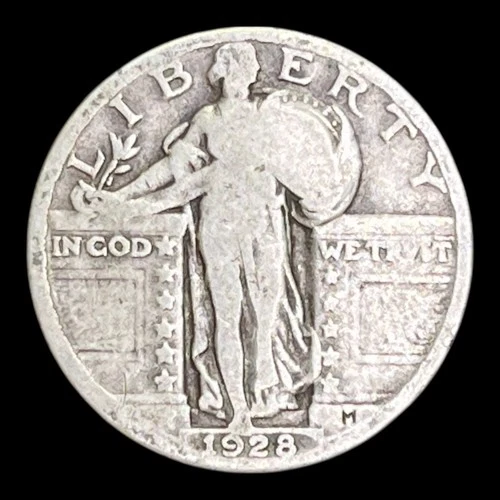 1928 Standing Liberty Quarter, VG
