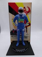 Michael Schumacher Benetton Tribute Figure Scale 1/18 + Podium MCL