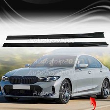 Pair Side Skirt Splitter Spoiler Extension Li...