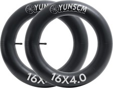 2 Pack 16x4.0 Fat E-Bike Inner Tubes 16x4 Schrader Valve Replacement Bicycle...