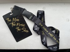 Hugh Jackman World Tour VIP Lanyard 2019 The Man The Music The Show