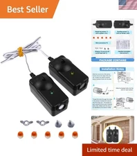 Universal Garage Door Safety Sensor Kit - Easy Install & Compatible Solutions
