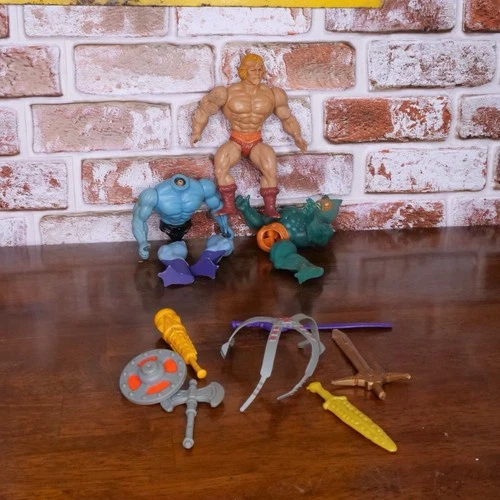 Vintage Motu Figures And Accessories For Parts