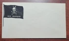 Civil War Patriotic Cover- Black Flag, Skull & Crossbones- J.D. His Marque