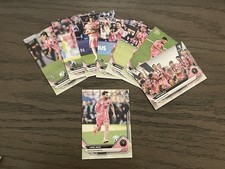 2025 Topps Now MLS Cup Champions Inter Miami FC 8 Card Base Set Lionel Messi + A