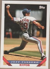 1993 TOPPS JEFF FASSERO #178