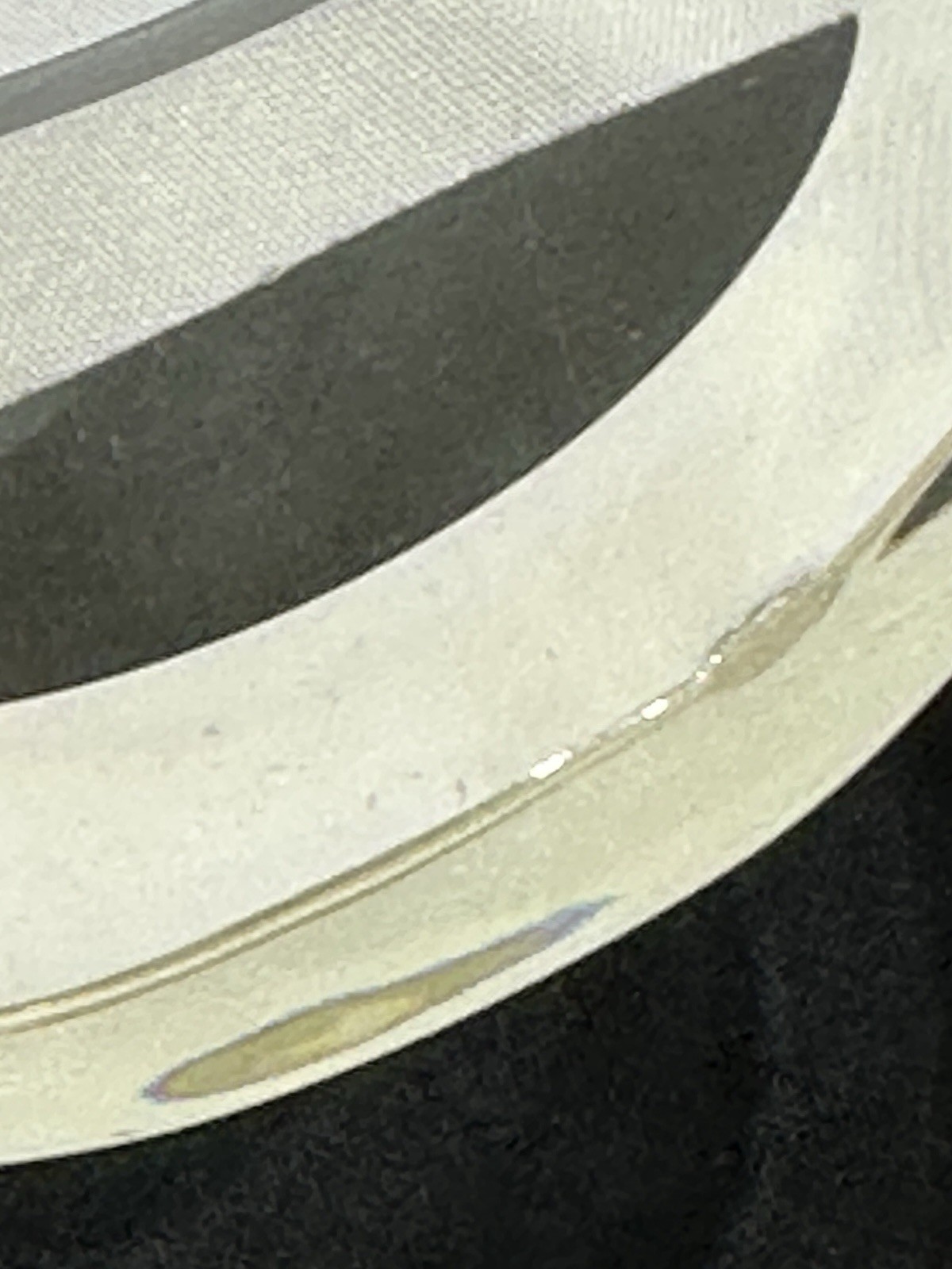 Large Clear Acrylic Statement Collar Necklace - image 3