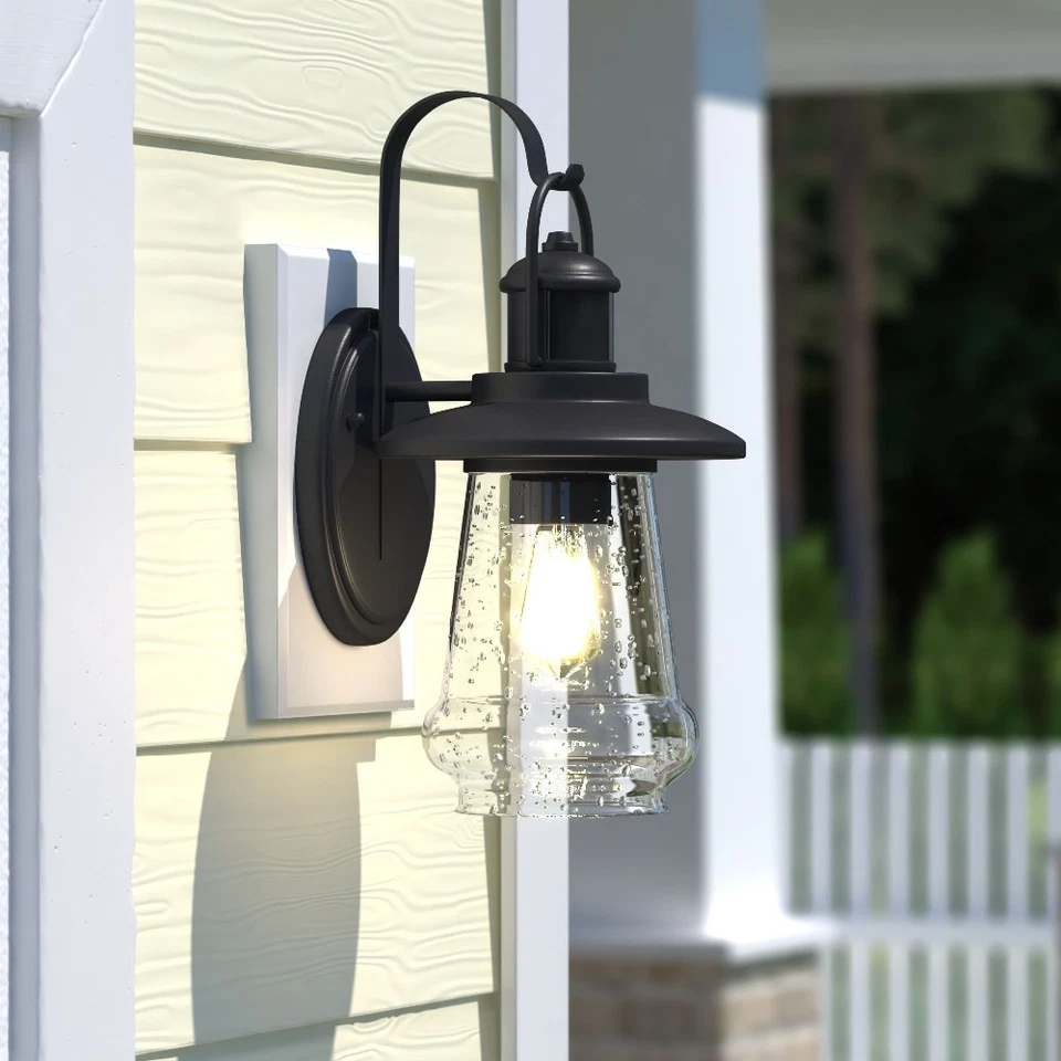 Bridgeport 1-Light Outdoor Motion Sensor in Coastal and Cylinder Style 14.75 - Image 2 of 4