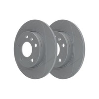 2X Bremsscheibe ATE 24.0310-0250.1 Passend FüR Opel Vauxhall Chevrolet