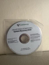 Gateway System Recovery Cd