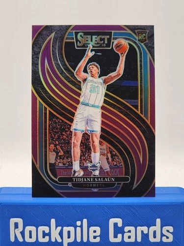 2024-25 Panini Select - Premier Level Tidjane Salaun #169 Purple Prizm /99 (RC)