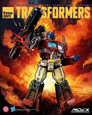 Threezero Transformers MDLX Gelenkfiguren Optimus Prime Comicfigur