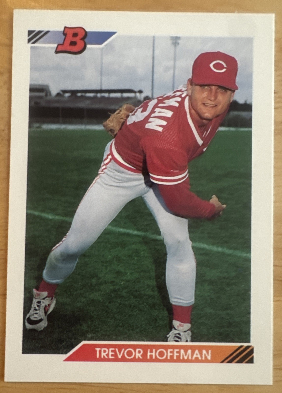 Trevor Hoffman 1992 Bowman HOF Rookie Card #11 (7753)