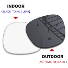 Transition-Clear to Black Replacement Lenses for Ray-Ban Wayfarer Gen 1 / Gen 2