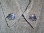 WW1 WW2 RISING SUN COLLAR BADGES (pair) AUSTRALIAN MILITARY FORCES REPRODUCTION