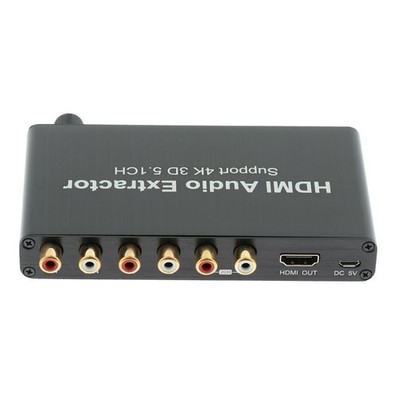 4K 3D 5.1CH Auf 3,5 Mm Koaxial- Audio Extractor Adapter