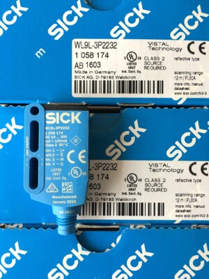 SICK WL9L-3P2232 Photoelectric Switch New One WL9L3P2232 Expedited Shipping