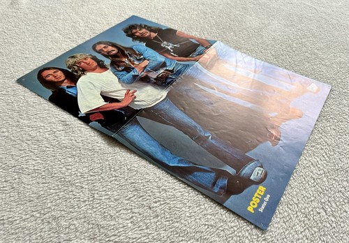 STATUS QUO 1977 Swedish Poster Music Magazine Vintage Rare 1970s - Picture 5 of 8
