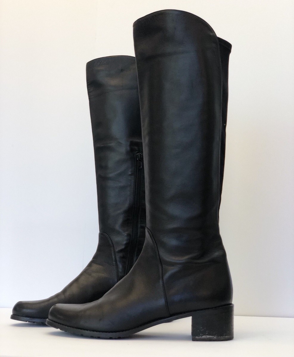 ミドルブーツ STUART WEITZMAN Women Boots TYLERNAPCHIFFCALFNYLONBLACK Blac Stuart Weitzman Women's 5050 Bold Over The Knee Boots