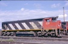 CNR 2111 HR-616, Moncton, NB, 09/88; Kodachrome Original