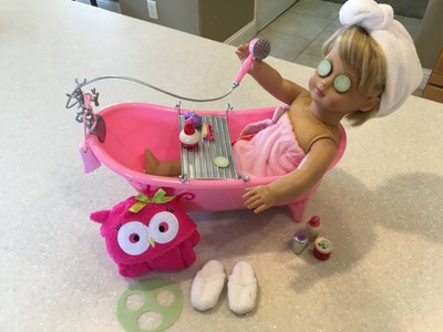 our generation deluxe bath & bubbles tub set with sounds