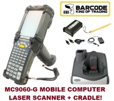 Symbol MC9060-GF0HBEB00WW Laser Scanner Windows CE Full Keypad w/ Cradle!⭐🔥