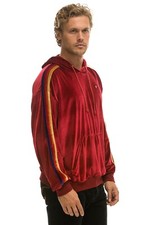 Aviador Nation Velvet Jacket Men's & Women's  Red Velve Sz M Retail $250.00