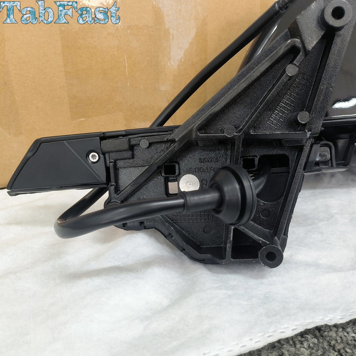 1594112-00-C Black Right Side Mirror With Anti-Glare for Tesla 