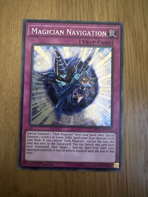 MAGIER NAVIGATION MP17-DE110 SECRET RARE 1. AUFLAGE YuGiOh
