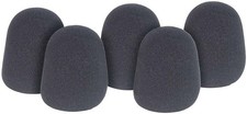Microphone Windshields Pk5 Black - 188.009uk