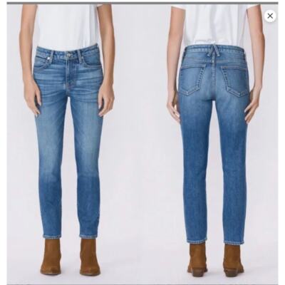 SLVRLAKE Lou Lou Denim Blue Jeans Medium Wash Size 28