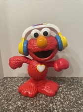 Sesame Street Let's Dance Elmo 12" Elmo Toy that Sings, Dances, Lights Up Tested