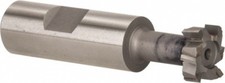 Made in USA 25/32" Diam, 21/64" Wide, Carbide-Tipped T-Slot Cutter