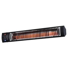 Litecraft 2800W Mountable Outdoor Radiant Patio Heater With PIR Sensor - Black  