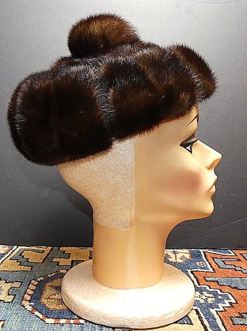 Irene of NYC Mink hat s-l400.jpg main image 3